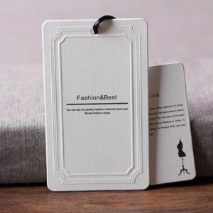 Eticheta Creative Fashion Îmbrăcăminte hangtag Personalizată 13